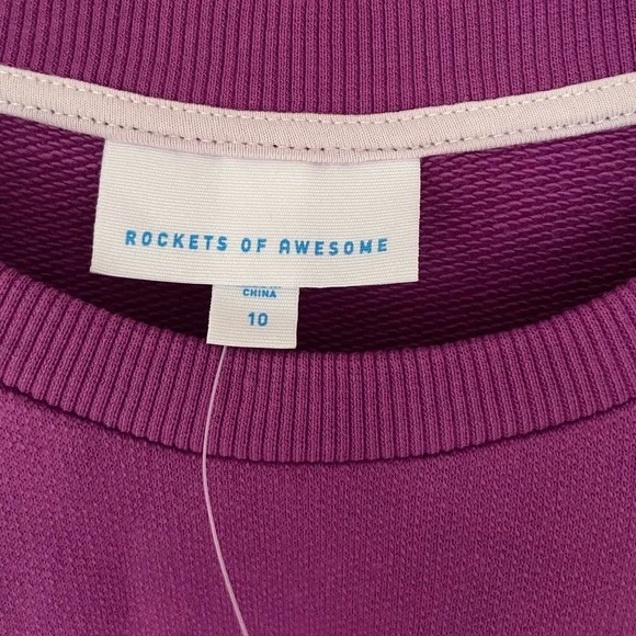 NWT! Rockets of Awesome Amour Dollman Crew Sweatshirt - Picture 10 of 12